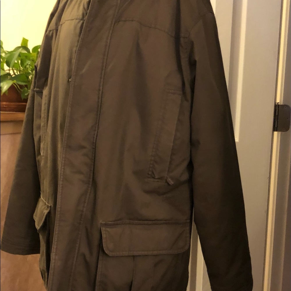 Men’s LL Bean XLT Nor-Easter Gortex INSULATED Parka L TALL WOOL LINED VINTAGE - Picture 15 of 15